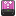 Pink Firewire W Icon 16x16 png